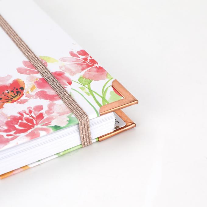 2024 Custom Printing Weekly Planner laminated Divider Tab and Gold Reinforced Corners (특별 인쇄 주간 기획기) 는 가루로 된 분단 탭과 금으로 강화된 각을 가지고 있습니다. 10