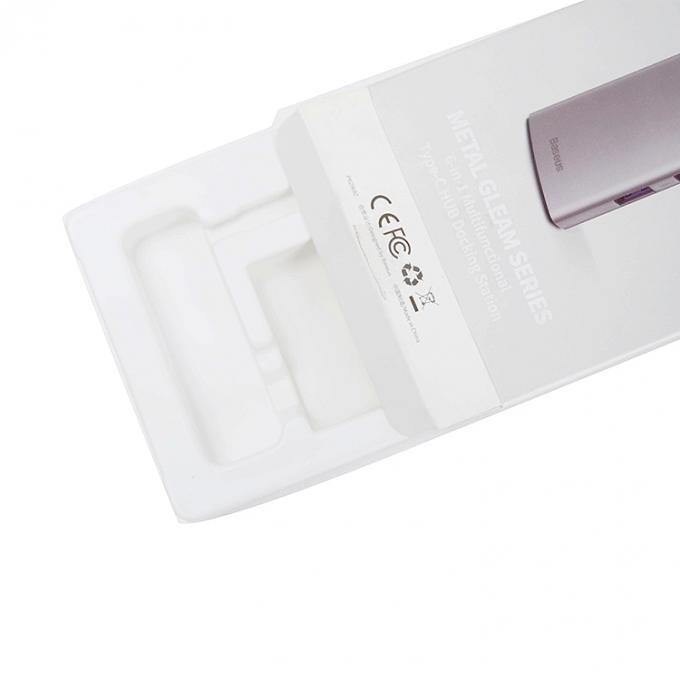 전자 제품 소매 스탠드 박스 사용자 정의 형성 박스 USB 데이터 케이블 포장 4