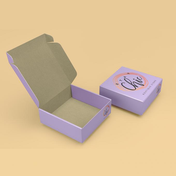 재사용 된 전체 색상 인쇄 상자 의 옷 의 옷 과 신발 을 위한 파동 된 고리 상자 6