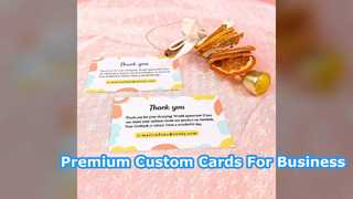 중소기업 브랜딩을 위한 맞춤형 감사 카드